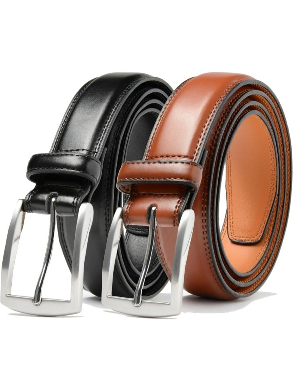 Handmade 100% Cow Leather Men's Dress Belt - Stylish & Durable Fashion Accessory